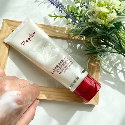 クリアブライトクレンジング/Papilio/ミルククレンジングを使ったクチコミ(3枚目)