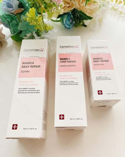 マデカデイリーリペアアンプル/センテリアン24/美容液を使ったクチコミ(8枚目)