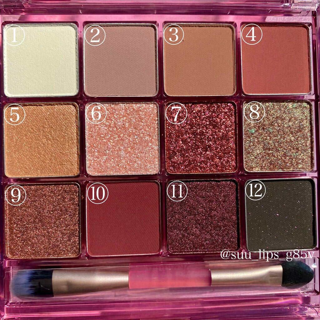 グラムチェンジマルチパレット/A.BLACK/マルチパレットを使ったクチコミ(3枚目)