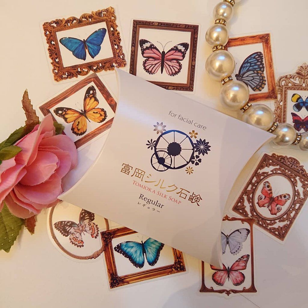 富岡シルク石鹸/富岡シルク/洗顔石鹸を使ったクチコミ（2枚目）