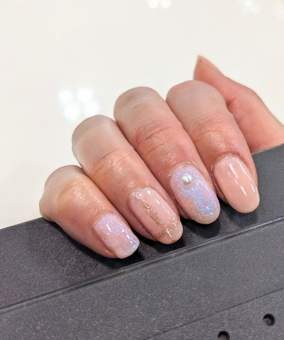 ジェルネイル(ライト対応)/セリア/ジェルネイルを使ったクチコミ(3枚目)