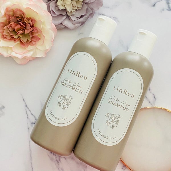 レメディアル カラーケア シャンプー&トリートメント キンモクセイ/rinRen(凛恋)/市販シャンプー by ミント