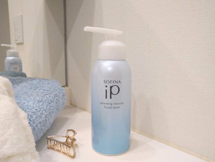 ソフィーナ iP リニュー ムース ウォッシュ/SOFINA iP/泡洗顔を使ったクチコミ(1枚目)