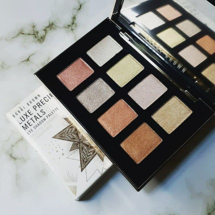 リュクス プレシャス メタルズ アイシャドウ パレット/BOBBI BROWN/アイシャドウパレットを使ったクチコミ(1枚目)