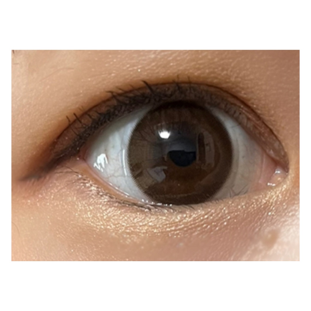 Majette 1day メローブラウン/Majette/ワンデー（１DAY）カラコンを使ったクチコミ（2枚目）