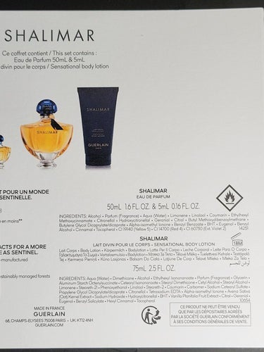 シャリマー オーデパルファン/GUERLAIN/香水(レディース)を使ったクチコミ（7枚目）