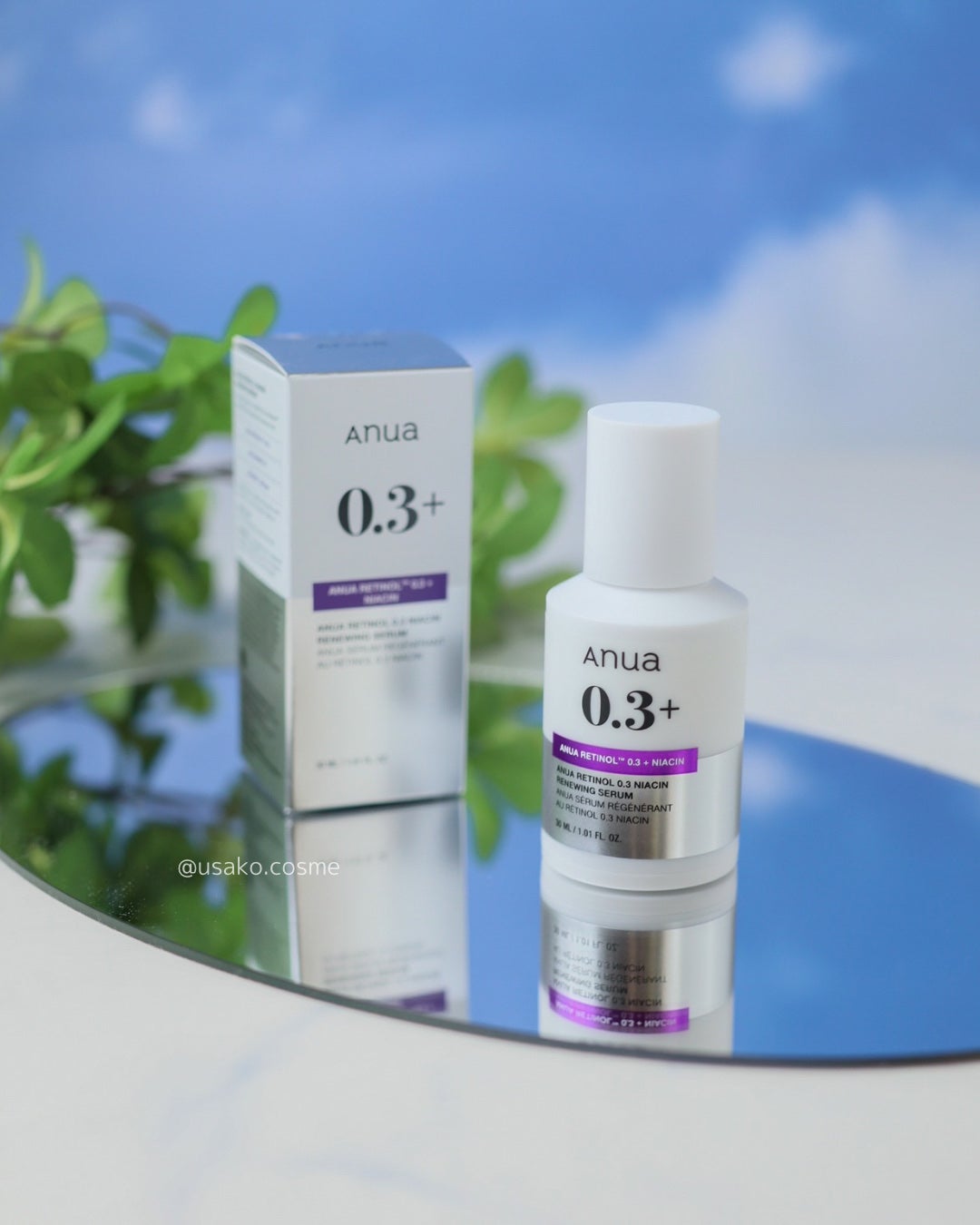 レチノール0.3 ナイアシンリニューイングセラム/Anua/美容液を使ったクチコミ(5枚目)
