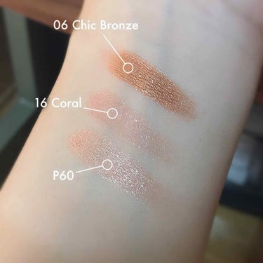 プリズム エアー シャドウ 06 CHIC BRONZE/CLIO/パウダーアイシャドウを使ったクチコミ（3枚目）