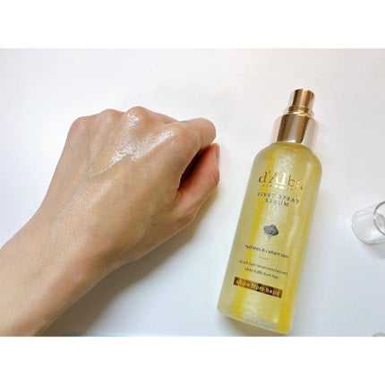 ダルバ ホワイトトリュフファーストスプレーセラム/ダルバ/ミスト状化粧水を使ったクチコミ(4枚目)