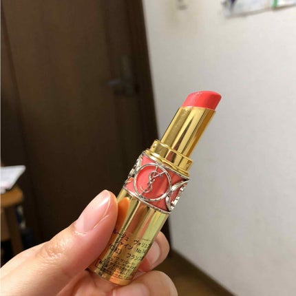 ルージュ ヴォリュプテ シャイン/YVES SAINT LAURENT BEAUTE/口紅を使ったクチコミ(2枚目)