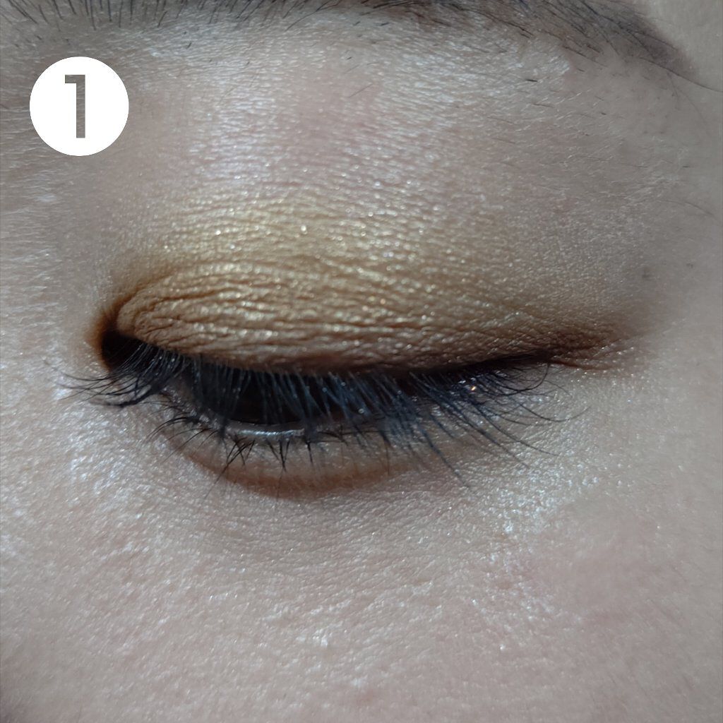 ツイン カラー アイシャドウ/ちふれ/アイシャドウパレットを使ったクチコミ（3枚目）