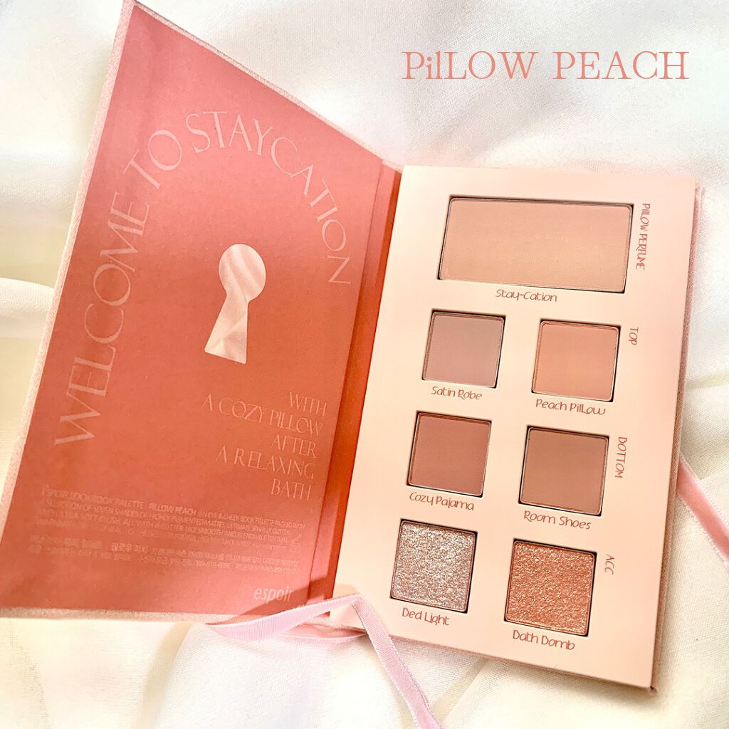 2021 F/Wルックブックパレット Pillow Peach/espoir/アイシャドウパレットを使ったクチコミ（2枚目）