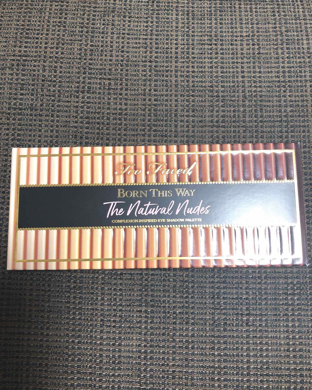 ボーン ディス ウェイ ザ ナチュラル ヌード アイシャドウ パレット/Too Faced/アイシャドウパレットを使ったクチコミ(4枚目)