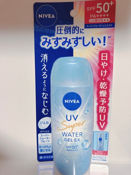 ニベアUV ウォータージェルEX/ニベア/日焼け止めジェルを使ったクチコミ(1枚目)