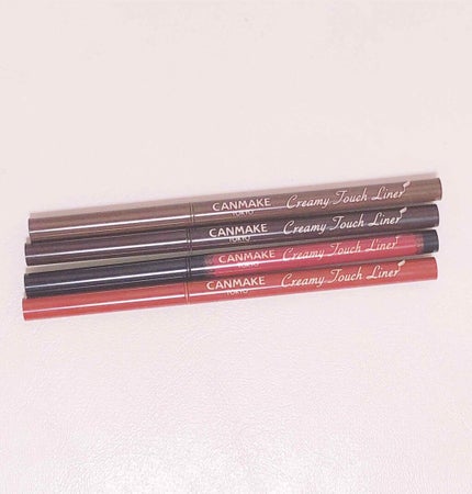 クリーミータッチライナー/キャンメイク/ジェルアイライナーを使ったクチコミ(1枚目)