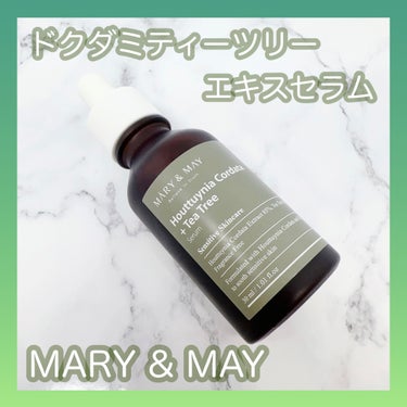 Houttuynia Cordata + Tea Tree Serum/MARY&MAY/洗顔フォームを使ったクチコミ（1枚目）