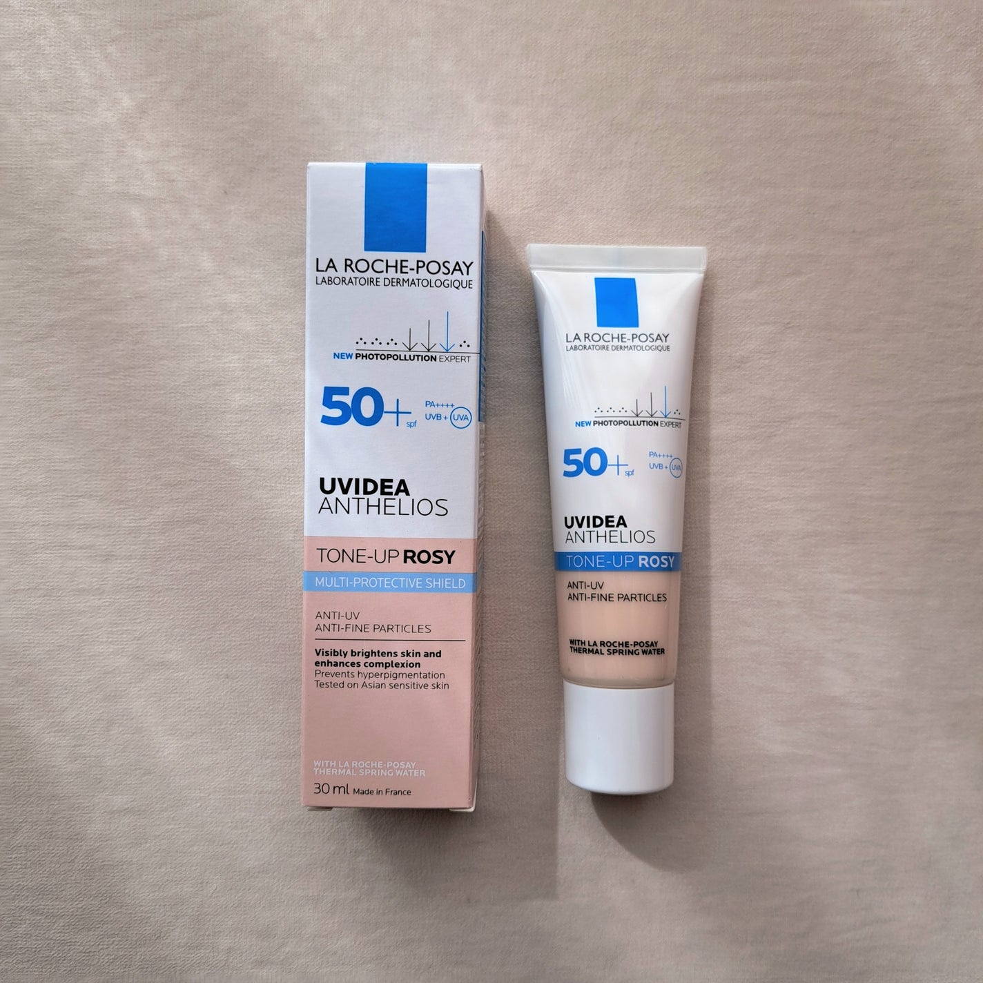 UVイデア XL プロテクショントーンアップ ローズ/ラ ロッシュ ポゼ/日焼け止めクリームを使ったクチコミ(3枚目)