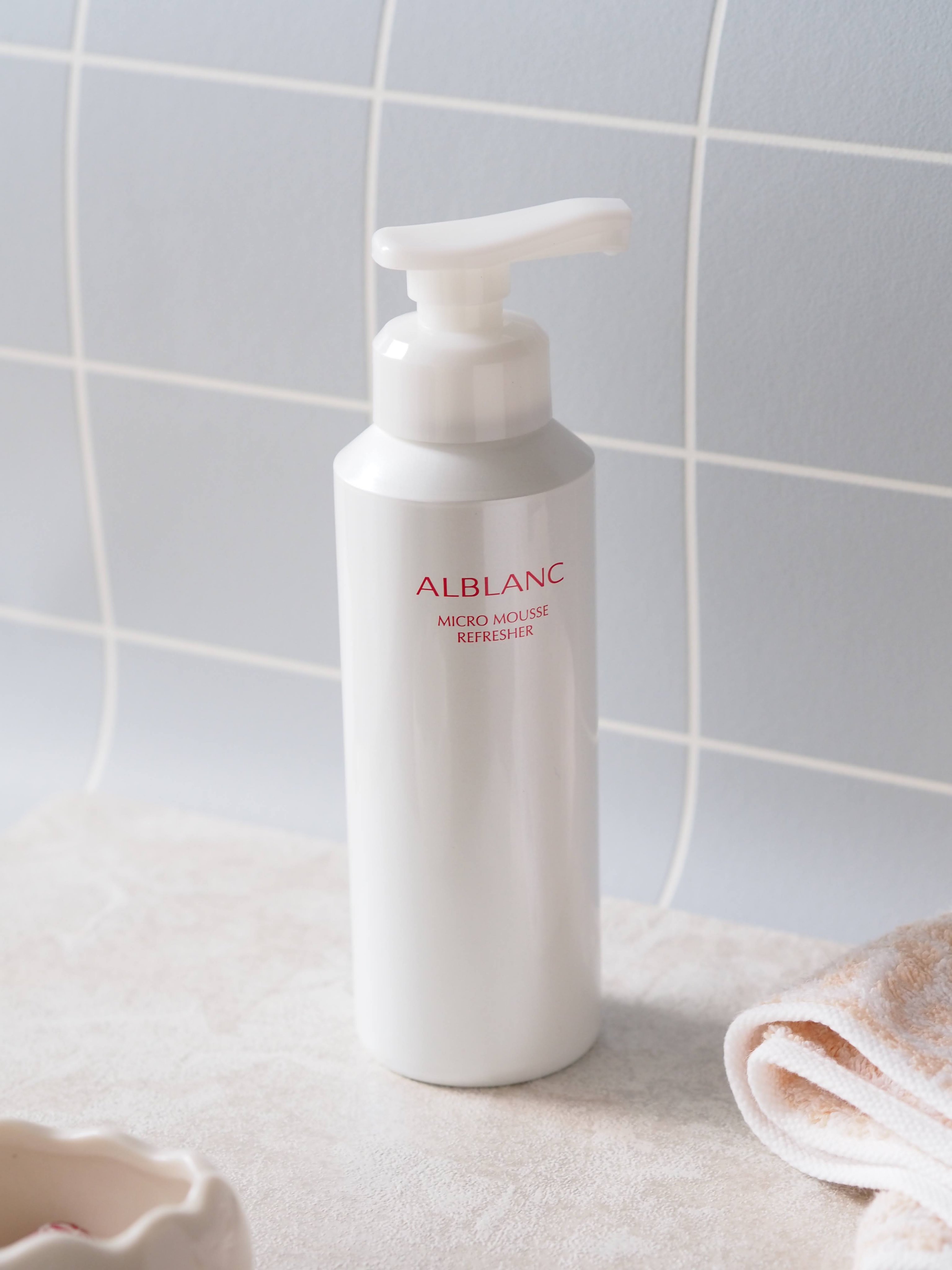 マイクロムース リフレッシャー/ALBLANC/泡洗顔を使ったクチコミ（2枚目）