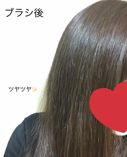 つやつや天然毛のミックスブラシ/マペペ/ヘアブラシを使ったクチコミ(3枚目)