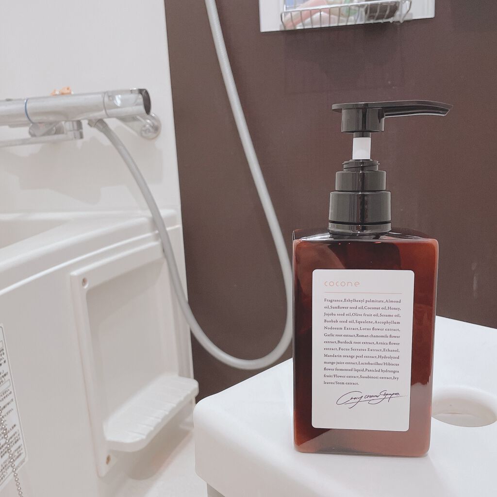 クレイクリームシャンプー(モイスト)/cocone/市販シャンプーを使ったクチコミ(2枚目)