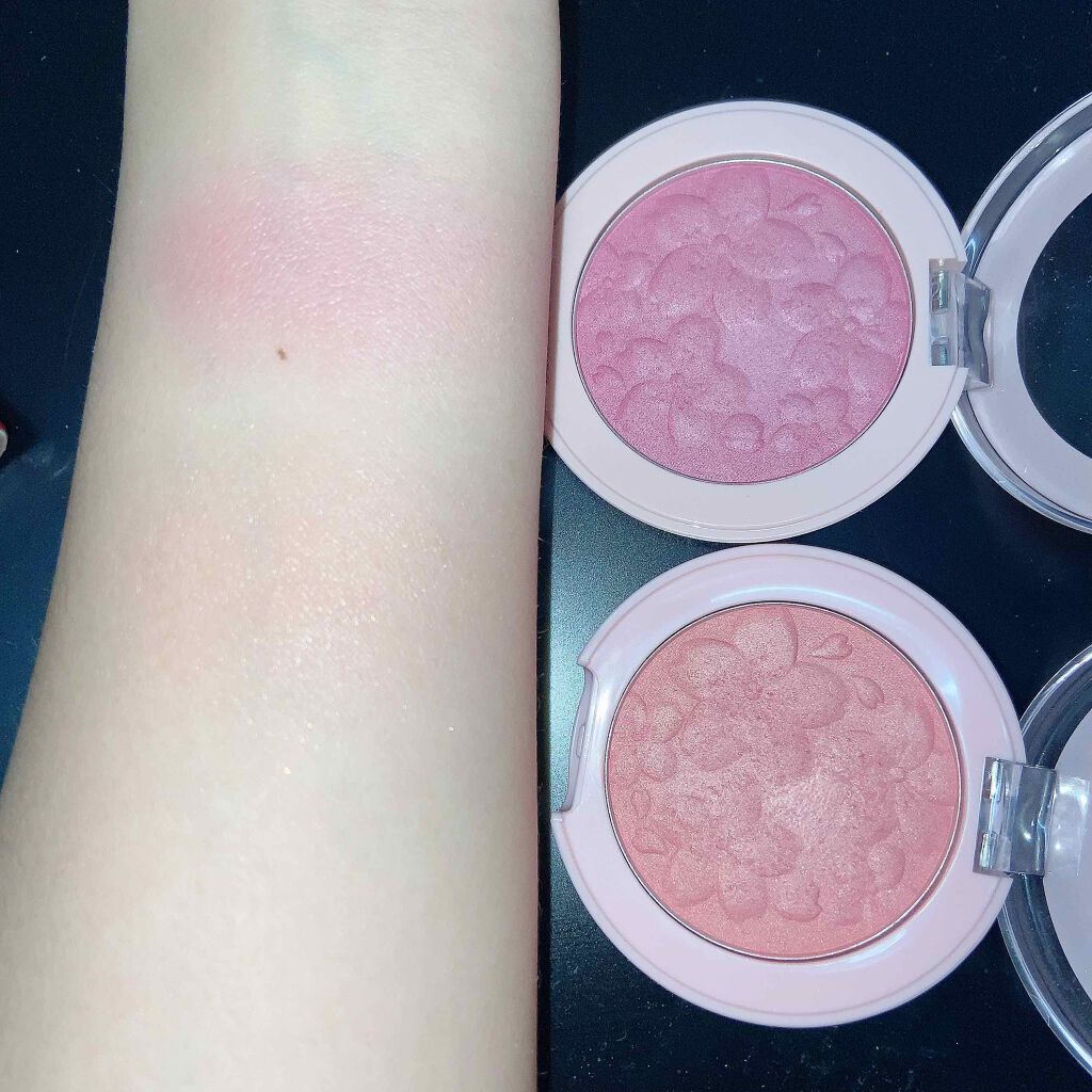 ハート ブロッサムチーク/ETUDE/パウダーチークを使ったクチコミ（2枚目）