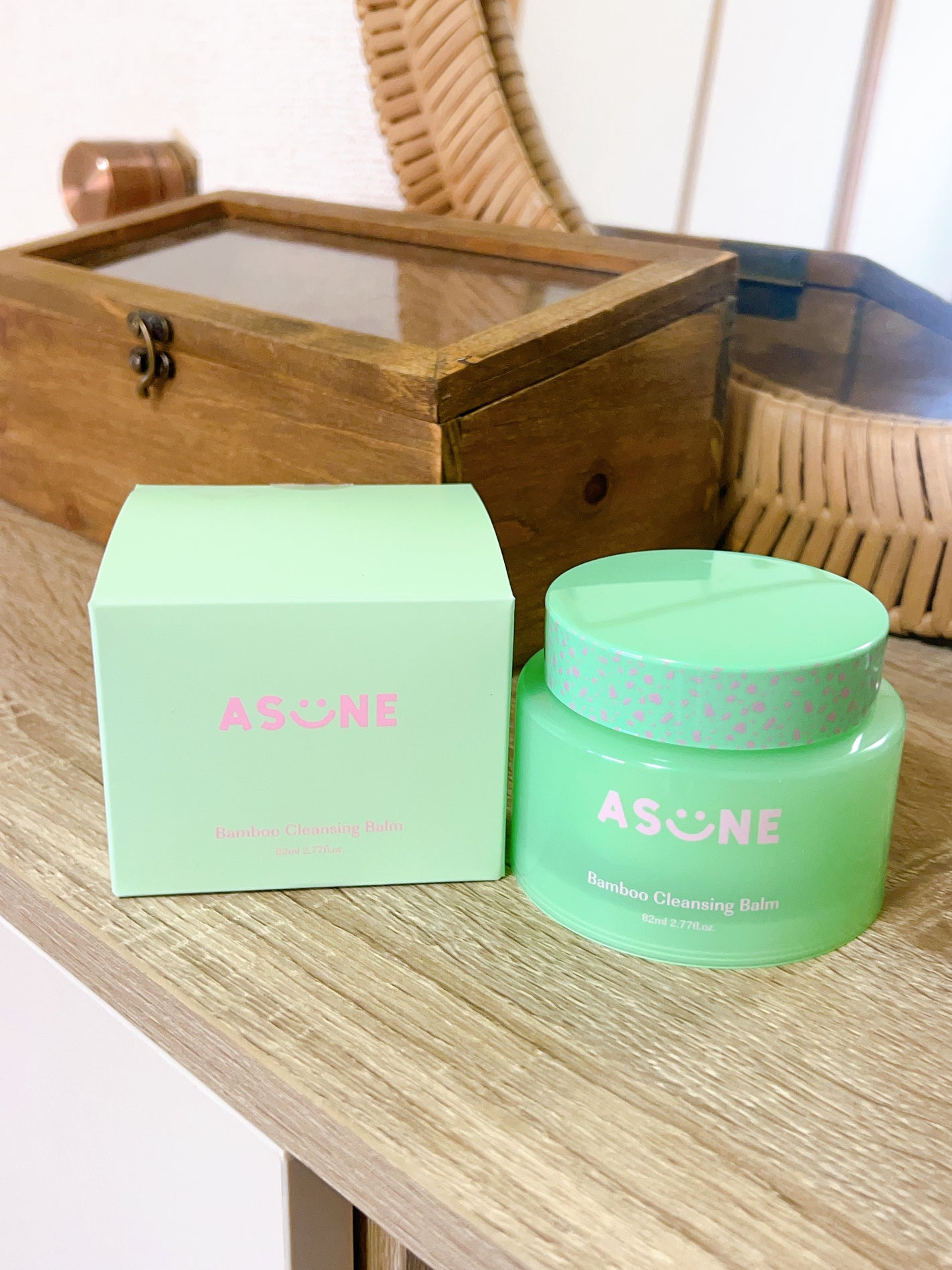 バンブークレンジングバーム/ASUNE /クレンジングバームを使ったクチコミ(5枚目)