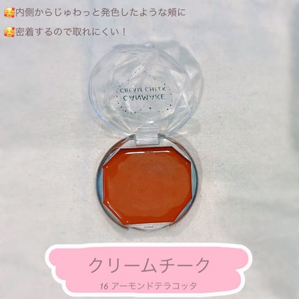 クリームチーク/キャンメイク/ジェル・クリームチークを使ったクチコミ(6枚目)