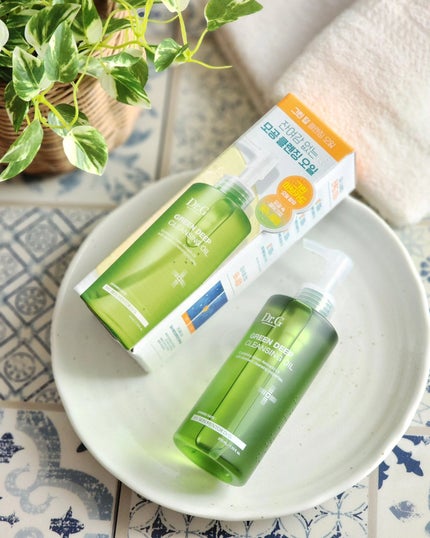 GREEN DEEP CLEANSING OIL/Dr.G/オイルクレンジングを使ったクチコミ(4枚目)