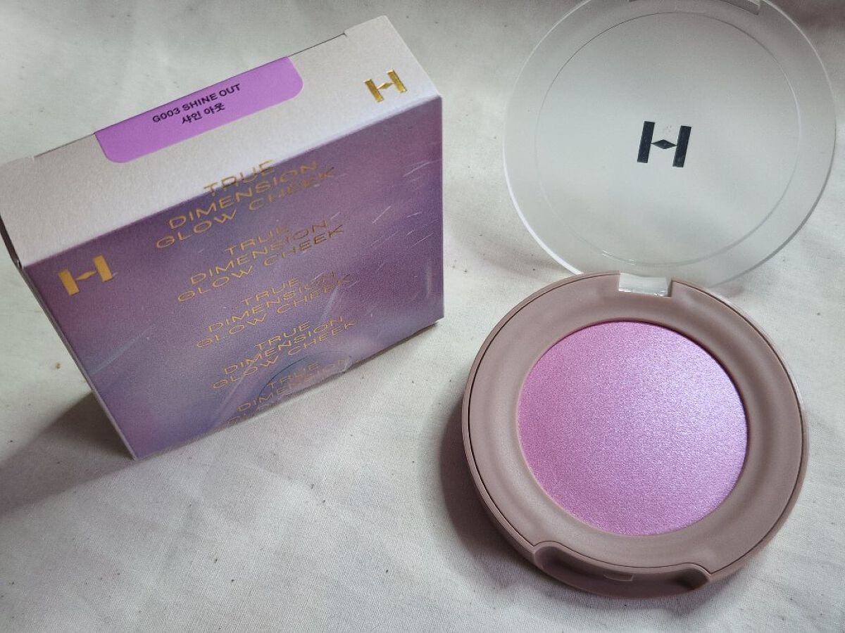 トゥルーディメンショングロウチーク/hince/パウダーチークを使ったクチコミ（3枚目）