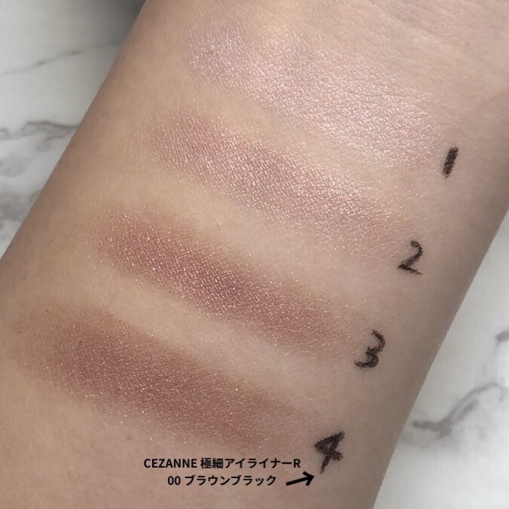 シルキースフレアイズ/キャンメイク/アイシャドウパレットを使ったクチコミ（3枚目）