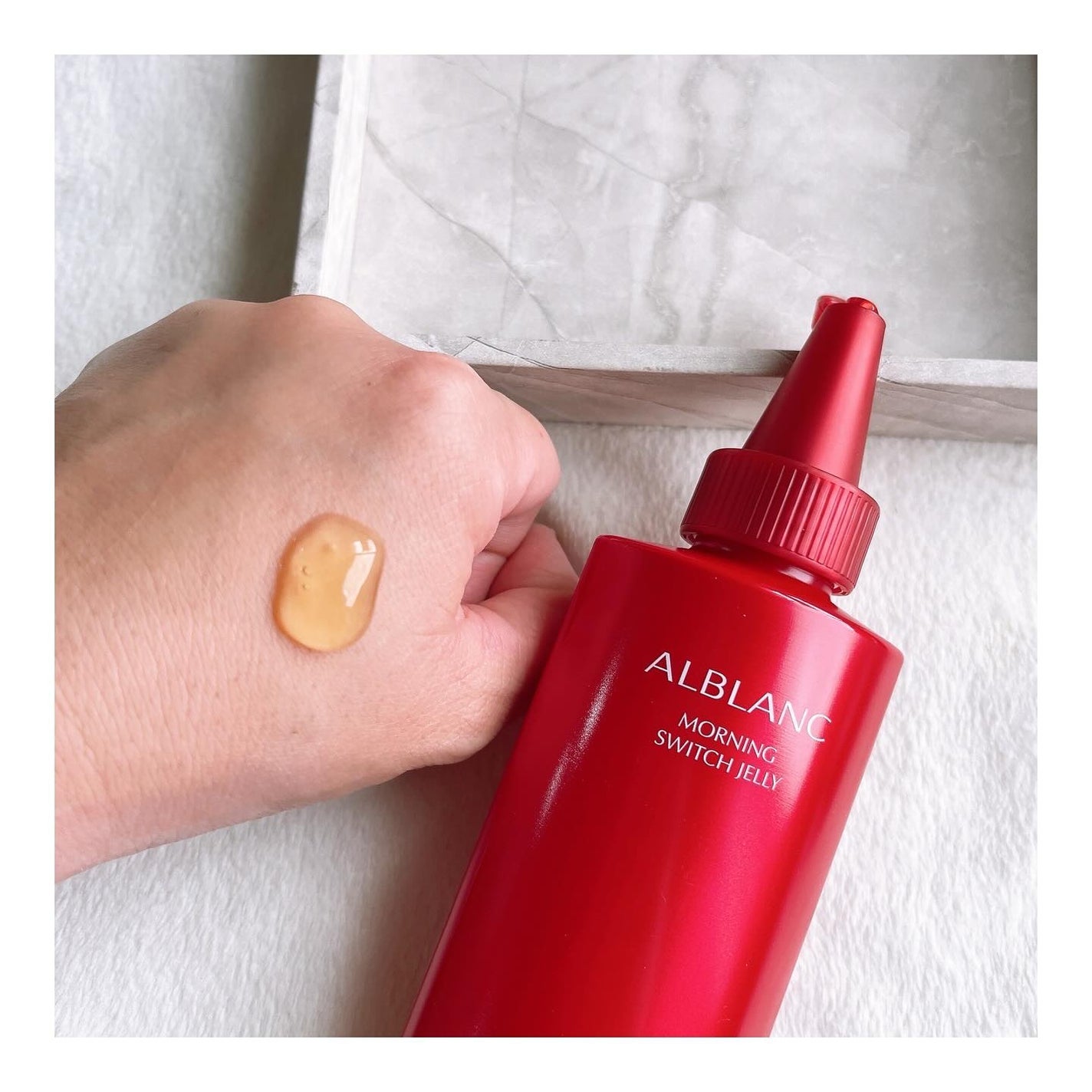 モーニング スイッチジュレ/ALBLANC/美容液を使ったクチコミ(2枚目)