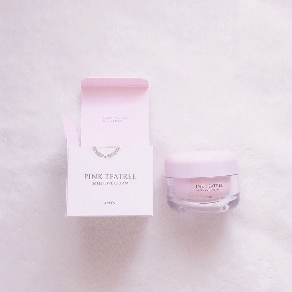 ピンクティーツリークリーム/APLIN/フェイスクリームを使ったクチコミ（1枚目）