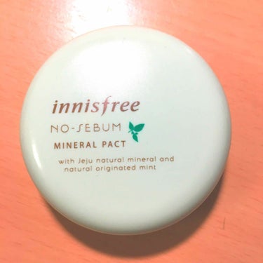 ノーセバム ミネラルパクト N/innisfree/プレストパウダーを使ったクチコミ（1枚目）