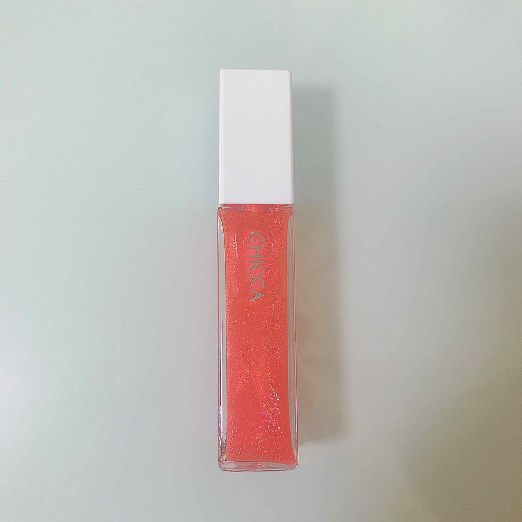 メスメリック グロスオン 18 シュリンプカクテル/CHICCA/リップグロスを使ったクチコミ（1枚目）