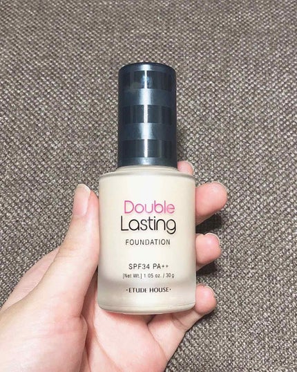 ダブルラスティング ファンデーション タン/ETUDE/リキッドファンデーションを使ったクチコミ(1枚目)