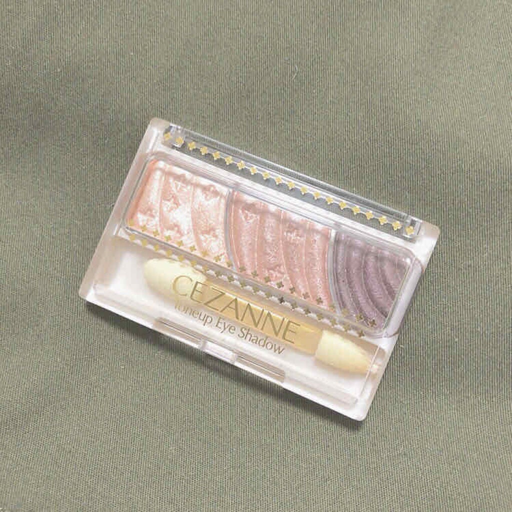 トーンアップアイシャドウ/CEZANNE/アイシャドウパレットを使ったクチコミ(1枚目)