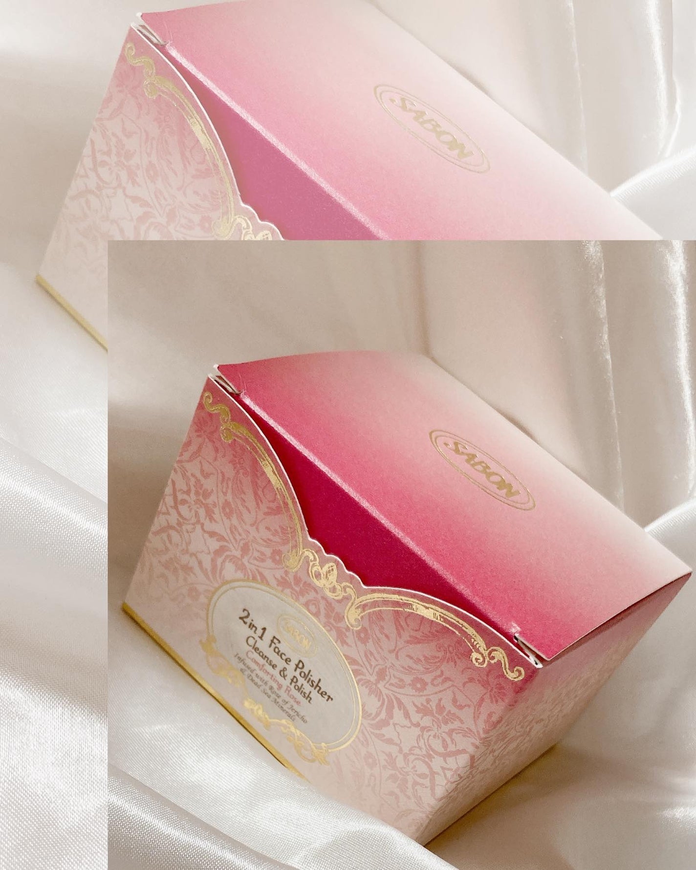 フェイスポリッシャー コンフォーティング・ローズ/SABON/スクラブ・ゴマージュを使ったクチコミ(4枚目)