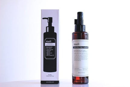 ジェントルブラックディープクレンジングオイル(150ml)/Klairs/オイルクレンジングを使ったクチコミ(1枚目)