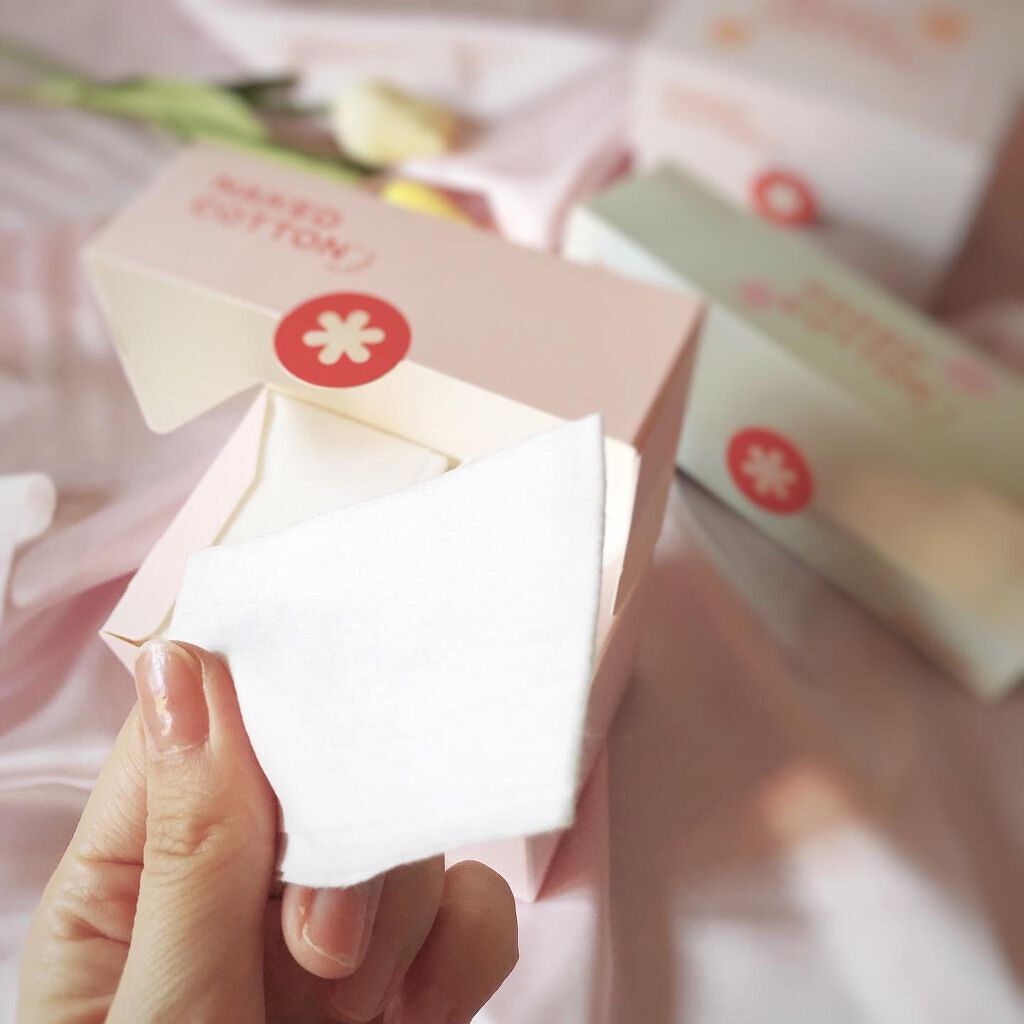 おかめちゃん* on LIPS 「#ホワイトラビット#ネイキッドコットン今までのコットンのイメー..」(4枚目)