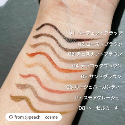 スキルレスライナー/LUMIURGLAS/リキッドアイライナーを使ったクチコミ(6枚目)