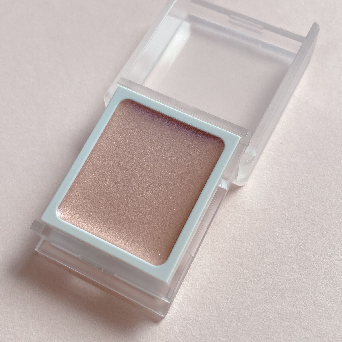 アイカラー　クリームタイプ ピンクベージュ/無印良品/ジェル・クリームアイシャドウを使ったクチコミ（2枚目）