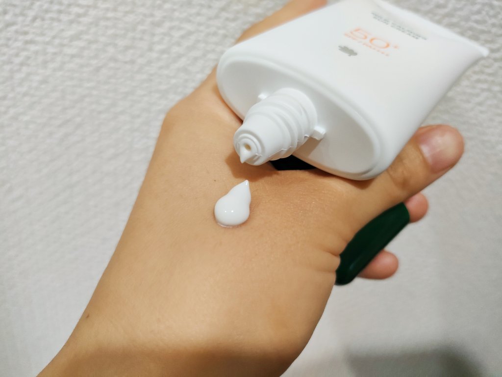 フォレスト マイルドカーミングサンクリーム/FoRest by Greenfinger/日焼け止めクリームを使ったクチコミ（2枚目）