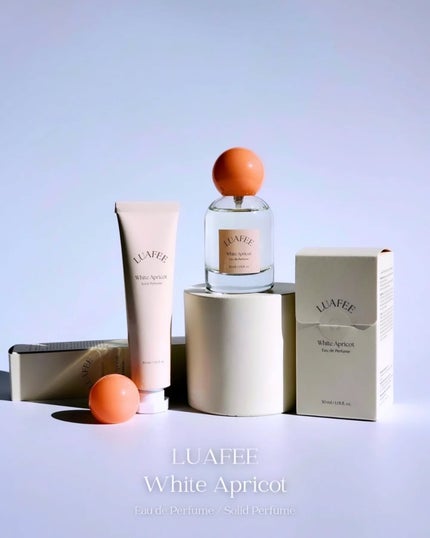 ソリッド パフューム ホワイトアプリコット/LUAFEE/練り香水を使ったクチコミ(8枚目)
