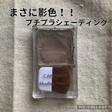 シェーディングパウダー/キャンメイク/シェーディングを使ったクチコミ（1枚目）