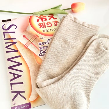 冷え知らず着圧ソックス/SLIMWALK/その他を使ったクチコミ（2枚目）