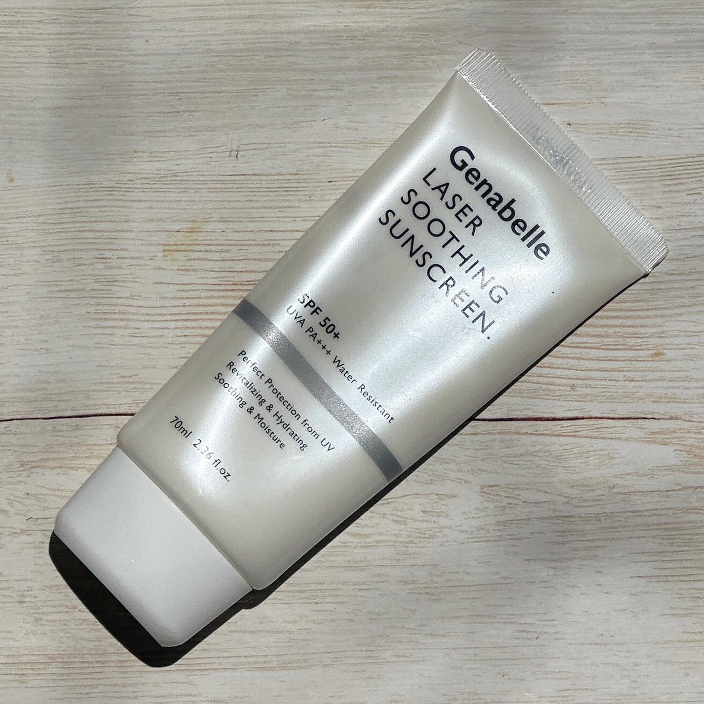レーザースージングサンスクリーン/Genabelle/日焼け止めクリームを使ったクチコミ（1枚目）