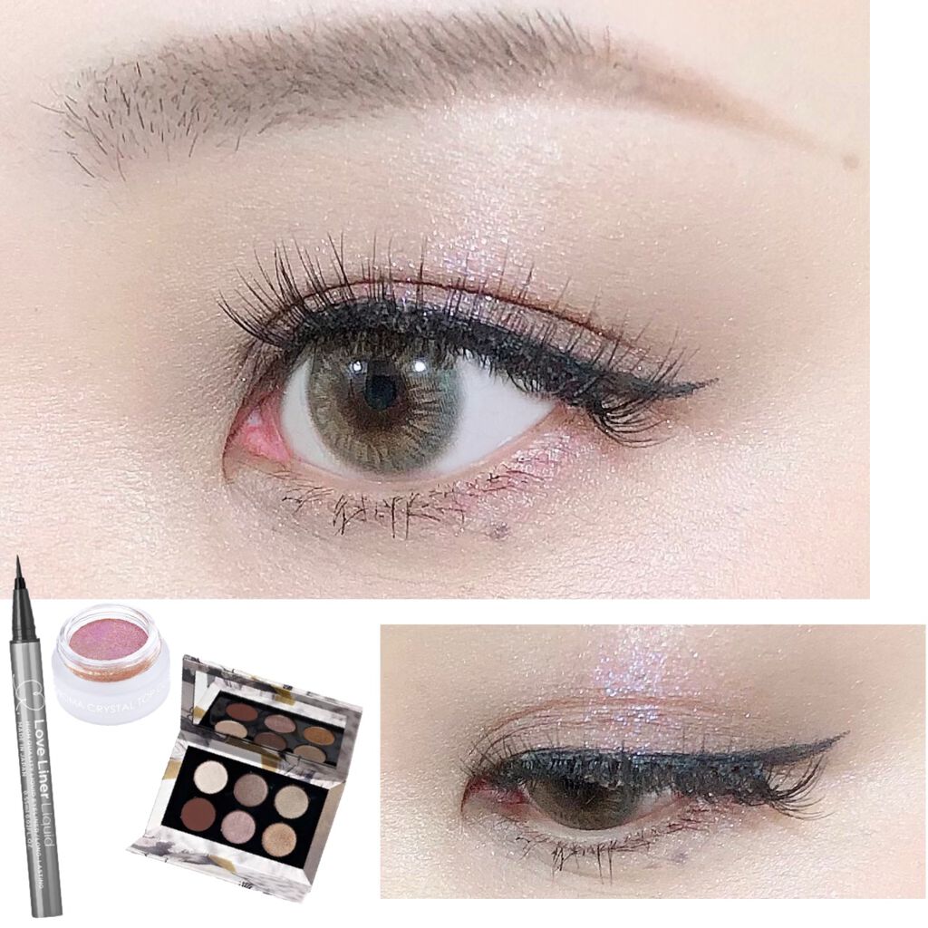 ナターシャ デノナ クリスタル トップコート/Natasha Denona/単色アイシャドウを使ったクチコミ(1枚目)