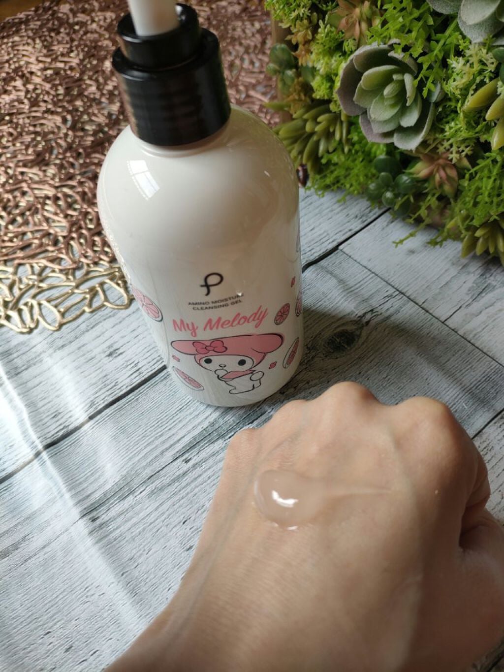 アミノモイスチュアクレンジングジェル/PLuS/クレンジングジェルを使ったクチコミ(2枚目)