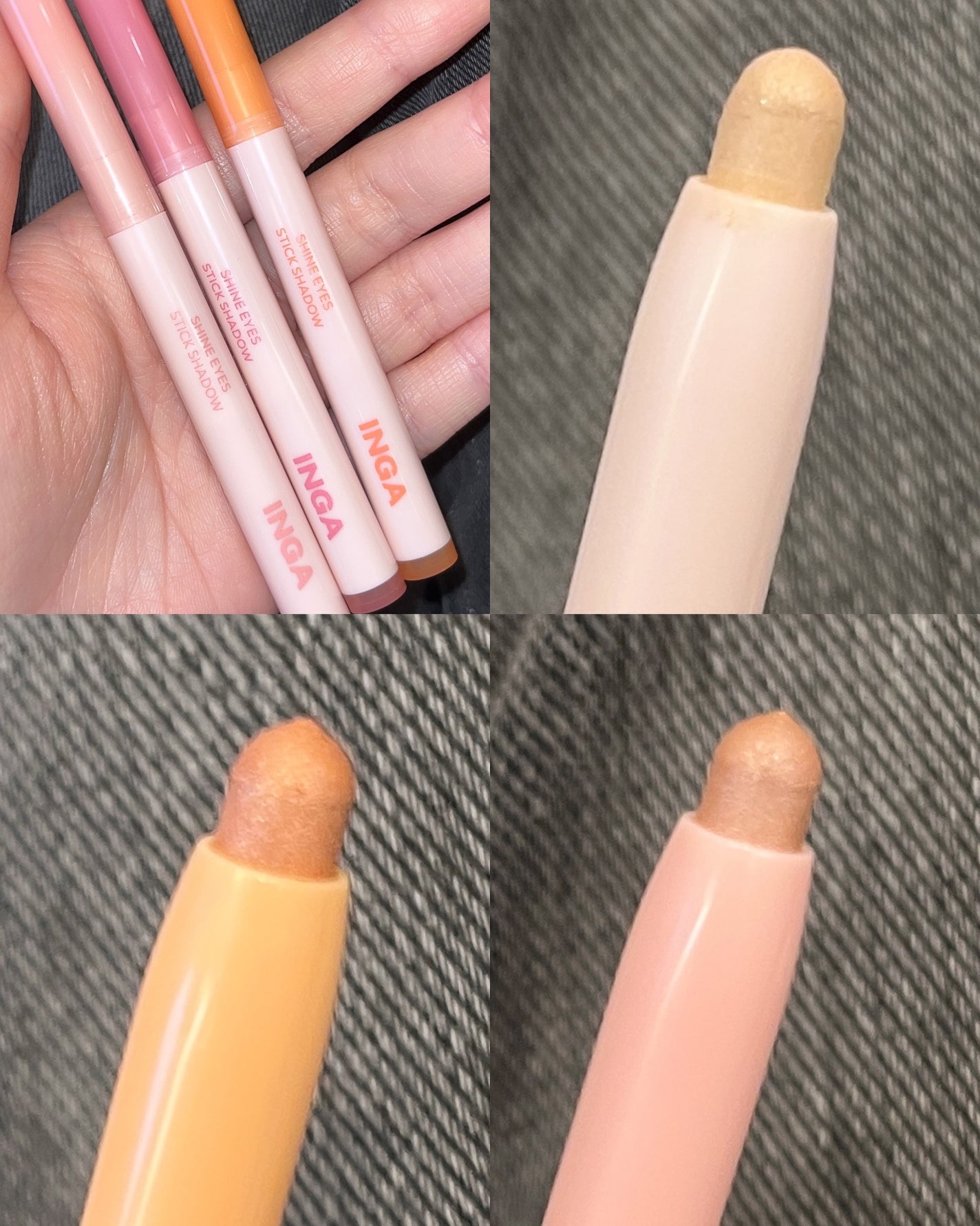 シャインアイズスティックシャドー/INGA/スティックアイシャドウを使ったクチコミ(6枚目)
