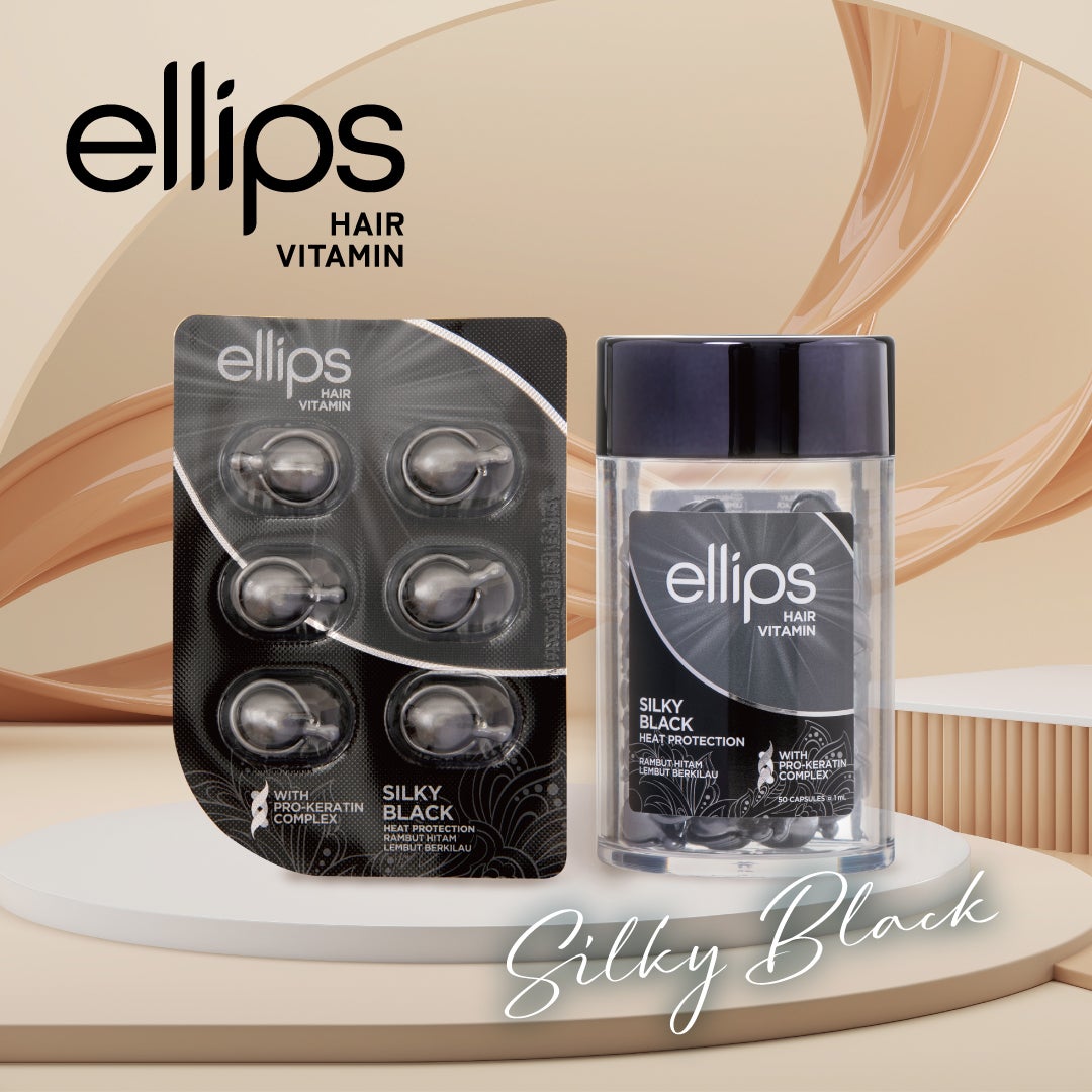 プロケラチン シルキーブラック/ellips/ヘアオイルを使ったクチコミ(1枚目)